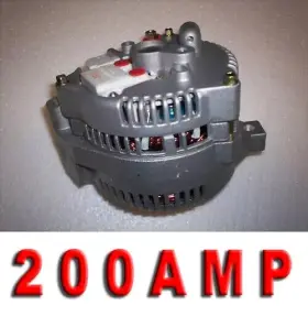 7058 Eagle 1-wire 3g 200 Amp 1 One Wire Large Case Ford E-150 Econoline Club Wagon L6 4.9l 1975 76