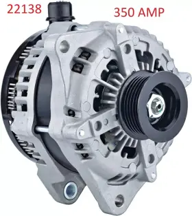 Gl-8842-350 Eagleautoelectric 350 High Amp Alternator Ford Mustang V6 3726cc 227cid Vin M 2015-2017 Automatic