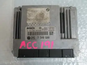 590-60734b Ecm Engine Electronic Control Module At Fits 04 Bmw 545i 7 540 600 7540600