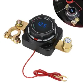 5-80v Eeekitonline 616361643871 300a Battery Cut Off Master Switch Led Voltage Display For Truck Rv Marine