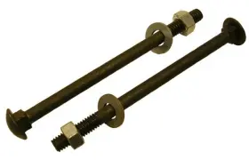 Bk579 Fap 1957-1958 Oldsmobile 88 98 Starfire Battery Hold Down Bolt Set
