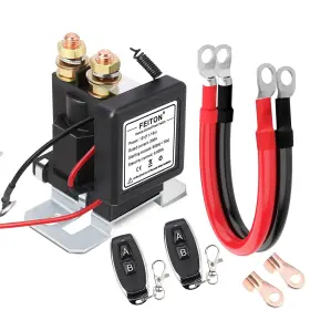Feiton 708686943092 500a Starting 200a Rated Wireless Battery Disconnect Switch And 4 Awg 1ft Batte