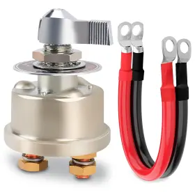 80007158 Feiton 200a Battery Disconnect Switch 4 Awg Cables For Car Truck Rv Boat