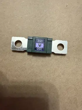8048350 Flosser 018354009866 Bolt On 350 Amp Fuse - Replaces Mega And Amg Fuses 1