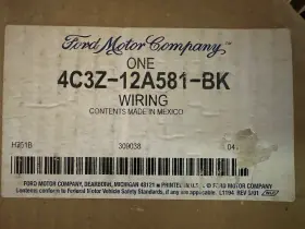 4c3z-12a581-bk Ford 04 F250 6.0 Powerstroke Under Hood/engine Harness