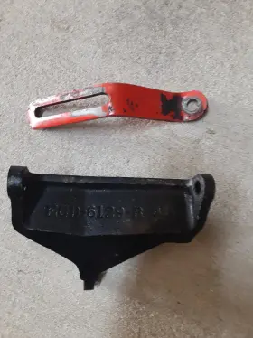 B4a-10156-c Ford 1957 Thunderbird Original Generator Brackets Adjust And Support