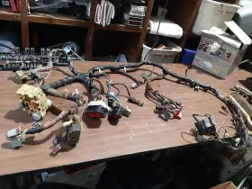 F3tb-14401-e7782-3f Ford F3tb-14401-e7782 92-94 F150 Dash Wire Harness Fuse Box Tested Uncut Oem