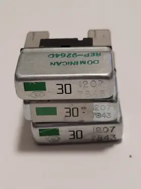 F6hz-14526-l Ford/gm 3x Genuine Flat Blade 30 Amp Circuit Breaker Fuse F6hz14526l