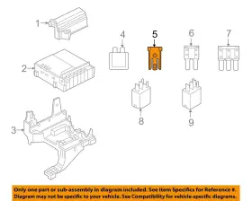 Gu5z14526h Ford Oem 18-23 Aviator Electrical Fuse Relay-maxi