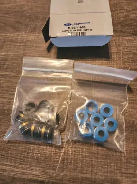 M-6571-a50 Ford Racing Performance Parts Valve Stem Seal Set Of 15 7 Blue 8 Black M6571a50 Sbf 302 351 V8