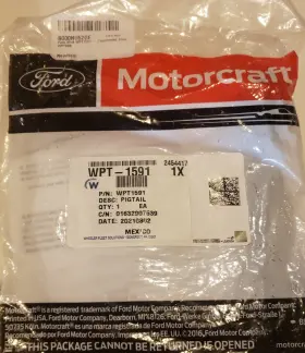 Wpt-1591 Ford Wpt-1591- New Oem 4 Cavity Connector Pigtail Wire Assembly Motorcraft