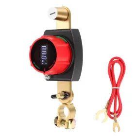 Geartronics 760970231384 Battery Disconnect And Top Post Kill Switch 12v-48v Heavy Duty Shut Off For Car Rv