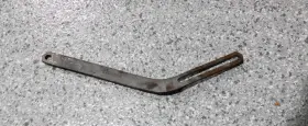 3760364 General Motors 55-62 C1 Corvette Sbc 265 283 327 Generator Adjusting Bracket Gm #3760364-used