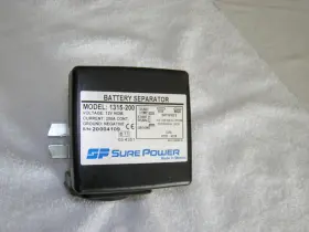 1315-200 Gladiator New Genuine Sure Power Battery Separator 12 Volt With Aux Start 200 Amp