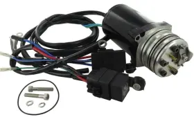 99186-1 Gladiator 18-6757 New Tilt Motor And Adapter Kit 12v Reversible For Merc Marine 35hp-220hp