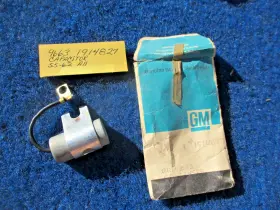 1914827 Gm 1955 1962 Pontiac All Generator Capacitor Spark Collector Nos Oem #