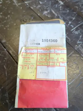 1984360 Gm Genuine Part - No Washer. Qty 8