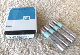 9426331 Gm Buss Chevy Pontiac Olds Corvette Z28 442 Gto Nos 1962-71 30 Amp Colored Fuses Green