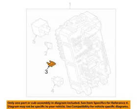 12004008 Gm Oem New Lot Of 4 Pcs 99-24 Escalade Esv Electrical Fuse Relay-fuse
