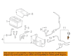13585479 Gm Oem 15-19 Impala Electrical Battery-sensor