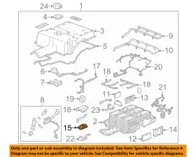 23290177 Gm Oem 15-16 Spark Ev Electrical Battery-relay