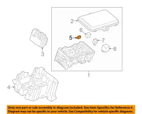 84116257 Gm Oem 08-23 Blazer Electrical Fuse Relay-fuse