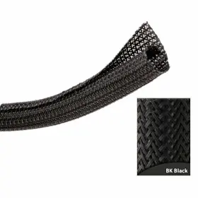 Zgm60152 Gms Parts Company 1/2 Inch Black Split Wrap Wire Loom - 10 Feet Wiring Harness Heat Resistant