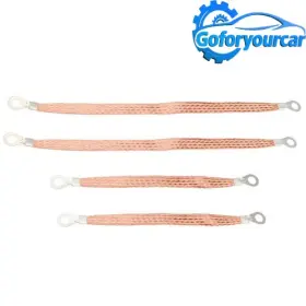 Gof 601549086816 4x Engine Ground Strap Copper Cable Kit For Car Truck Firewall Body Frame