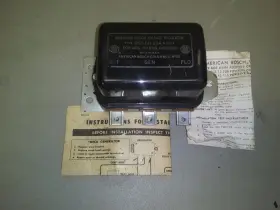 Vr-208 Gp - Guaranteed Parts 1940-1955 Buick/cadillac/chevy/oldsmobile/pontiac 6volt 50amp Voltage Regulator