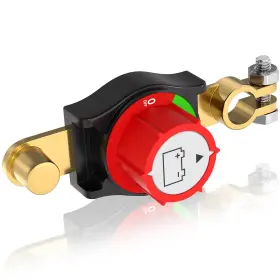 Asw-a01 Havaro Heavy-duty Top Post Battery Disconnect Switch 12-48v Negative On/off Kill Sw