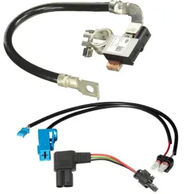 Hjvj-13536-4809515 Hella Oem Battery Cable And Adapters Kit Negative With Ibs For Bmw E90 E91 E92 E93