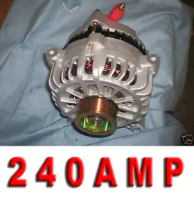 7c2t-10300-aa Hi-tech High Output Alternator Ford E-350 Super Duty V8 5.4l 330cid 2004-2008