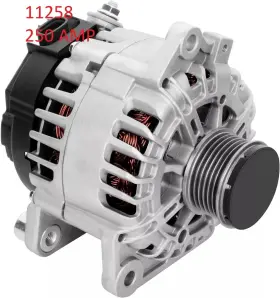 11258-250 Highampspcaislit 250 High Amp Alternator Nissan Sentra L4 2.5l 2488cc 152cid 2010-2011 11458