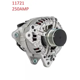 11721-250 Highampspecialist 250 High Amp Alternator Audi Tt Quattro L4 2.0l 1984cc 121cid 2013-2014 11721
