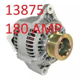 13875-180 Highampspecialist 180 Amp Alternator Acura Slx V6 3.5 1999/ Isuzu Trooper 2000-02 13875