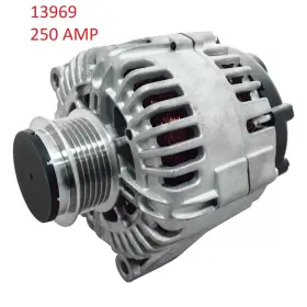 13969-13968 Highampspecialist 250 High Amp Alternator Chevy Corvette V8 6.2l 6162cc 376cid 2008-2013 13969
