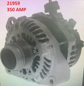 21959-350 Highampspecialist 350 High Amp Alternator Cadillac Escalade Esv 3.0 Dies Vint Lm2 Turbo 2021-2022