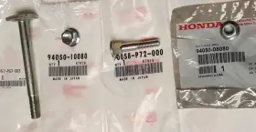 90057-pg7-003 Honda B-series Alternator Mount Bolts And Nuts 4pcs 1988-2001 For Acura Integra