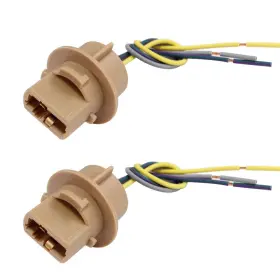 7443 Huiqiaods Sockets Female Adapter Wire Connector For Turn Signal/reverse/brake
