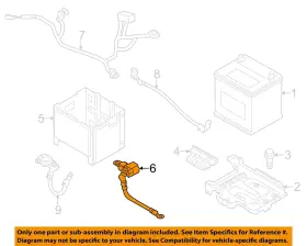 Bsc91 Hyundai Oem 12-17 Elantra Coupe Electrical Battery-sensor 371803x001