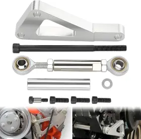 00288 Isinlasso Adjustable Alternator Bracket Kit Compatible With Chevy Sbc 305 327 Sliver