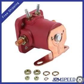 Snl135b6 Jdmspeed 12v Heavy Duty Solenoid Relay Red Fits For Ford Starter Car Truck Sw3 Snl135