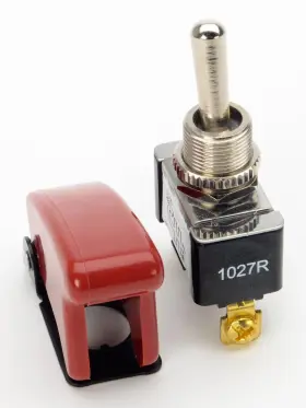 11031 Jegs Inch Aircraft Style Covered Toggle Switches