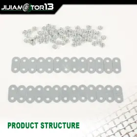J-02sbc20b3asl Jijiamotor13 Hybrid Battery Bus Bars 1set 26 Pieces With Nuts Fit For 2004-2015 Toyota Prius