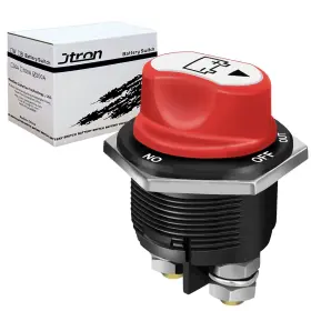 Max.32v Jtron 754610324819 Battery Disconnect Switch Dc 200a Cont 300a Int Rv Sw