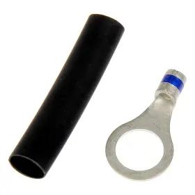 Alx-pau-mm-90908-cl360a50 Karparts360 Ring Terminal Metal Black Silver 0.87 Inches Connector Length
