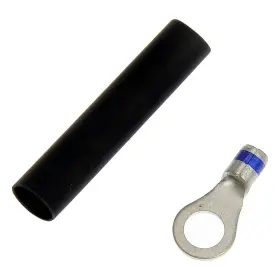 Alx-pau-mm-90909-cl360a50 Karparts360 Ring Terminal Metal Black Silver 0.67 Inches Connector Length
