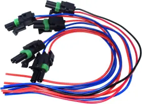 15300530 Kison Auto 5pcs T56 Backup Light Connector Wiring Pigtail For Gm Lt1 Ls1 Lamp