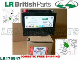 T4a48375 Land Rover Genuine Auxiliar Battery Xf Xj F-type E-pace I-pace