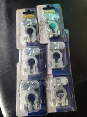 La-031 Lil Auto Store Lot Of 6 Top Battery Terminal New Heavy Duty